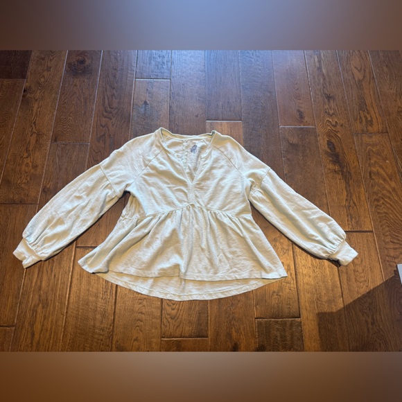 Anthropologie x Pilcro Light Green Blouse - Picture 1 of 6